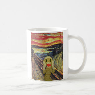 Sock monkeyskrimugg kaffemugg