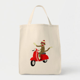 Sock monkeysparkcykel tygkasse