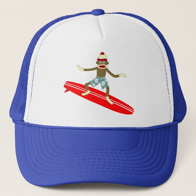Sock monkeysurfare keps (Framsida)