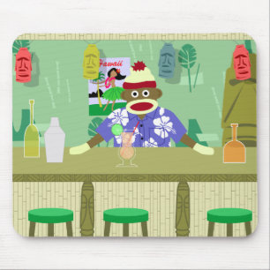 Sock monkeyTiki pub Musmatta