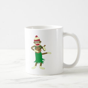 Sock monkeyUkulele Kaffemugg