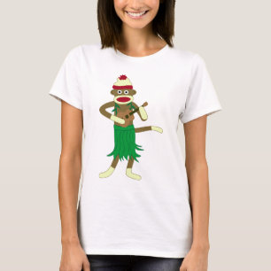 Sock monkeyUkulele T Shirt