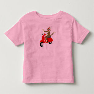 Sock monkeyVespasparkcykel T-shirt