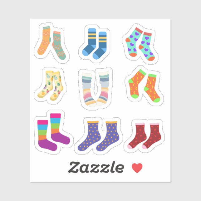 Sock Stickers Klistermärken (Ark)