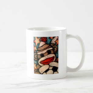 Socka-er apa kaffemugg