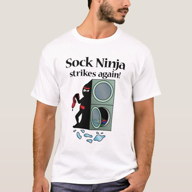Socka Ninja T-shirt (Framsida)