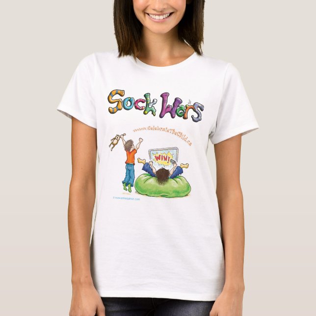 Sockakrigjubel Tee Shirt (Framsida)