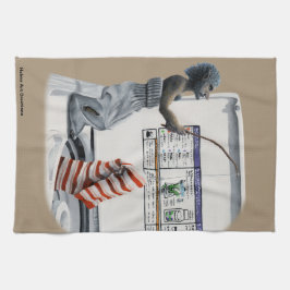 Sockbrott, tjuv Fantasy Kitchen Towel Kökshandduk