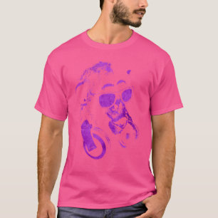 Sockel med solglasögon och hörlurar 1 t shirt