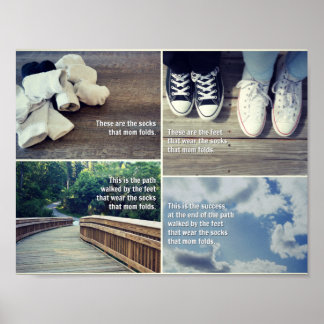 Sockeln som Mamma mappas - Poster