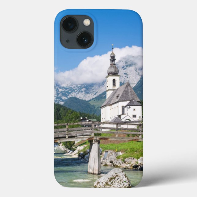 Sockenkyrkan i Ramsau i Bayern, Tyskland (Baksida)