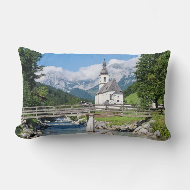 Sockenkyrkan i Ramsau Lumbarkudde (Framsida)