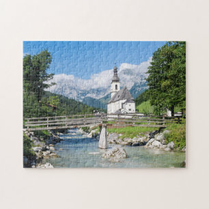 Sockenkyrkan i Ramsau Pussel