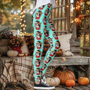 Socker Döskallar Art nouveau Leggings