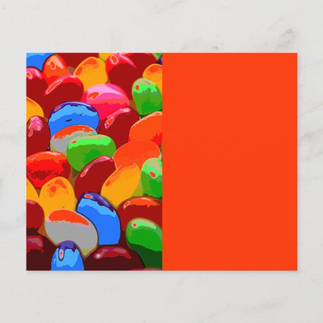 Socker från godis flygblad (Framsidan)