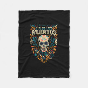 Socker från Vector day of the dead (dia de los mue Fleecefilt