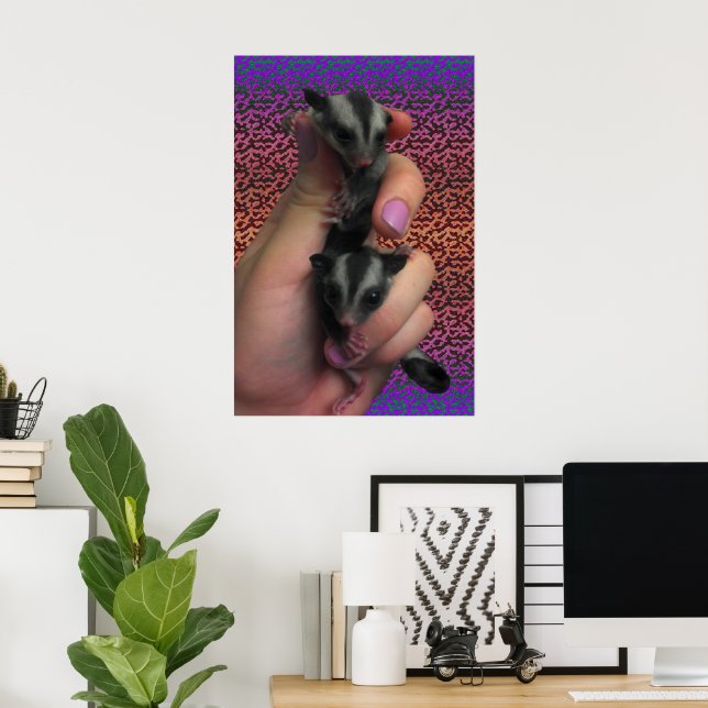 Socker Glider-affisch Poster (Hemmakontoret)