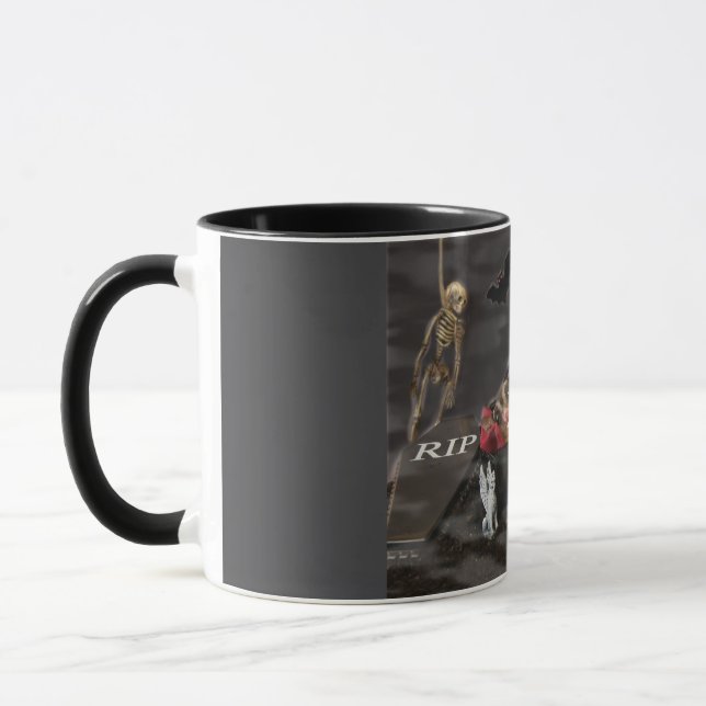 Socker Glider Halloween Mugg (Vänster)