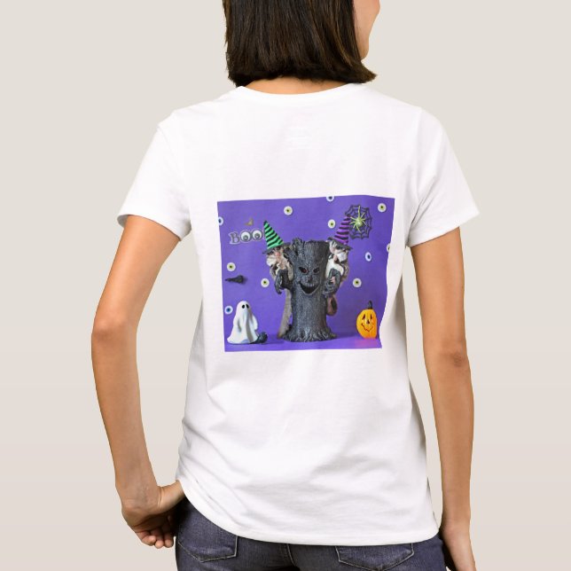 Socker Glider Halloween T Shirt (Baksida)
