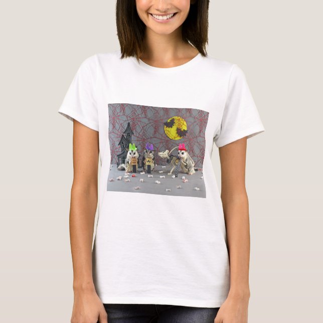 Socker Glider Halloween T Shirt (Framsida)