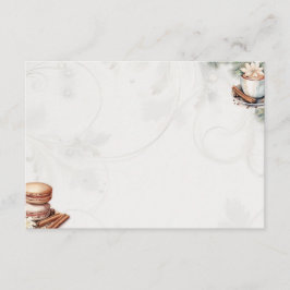 Socker Jackar det grundläggande, tomt receptkort Tilläggskort