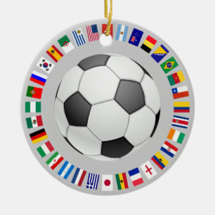 SOCKER JULGRANSPRYDNAD KERAMIK