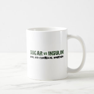 Socker kontra insulin kaffemugg