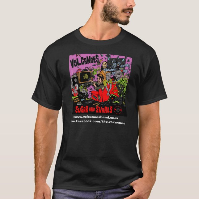 Socker och brummanden t-shirt (Framsida)
