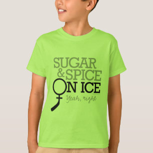 Socker och spets på is t shirt