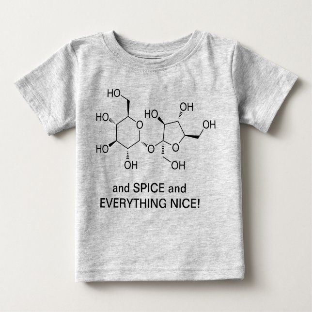Socker och spice Organic Cotton Romper Tee (Framsida)