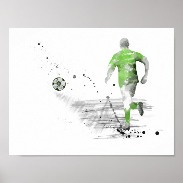SOCKER PLAYER 5 POSTER (Framsidan)