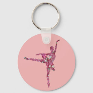 Socker Plum Fairy Ballerina Nyckelring