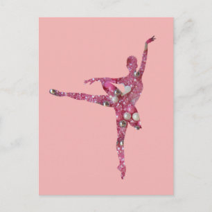 Socker Plum Fairy Ballerina Vykort