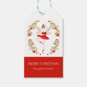 Socker Plum Fairy julklapp Presentetikett