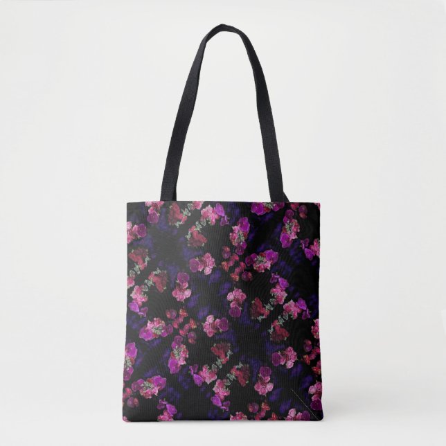 Socker Plum Posey Tote Tygkasse (Framsida)