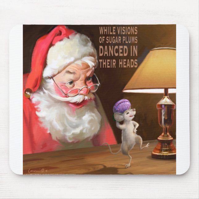 Socker Plums.tif för CON32 Santa 2 Musmatta (Framsidan)
