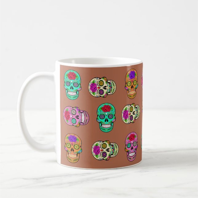 Socker Skallar  Kaffemugg (Vänster)