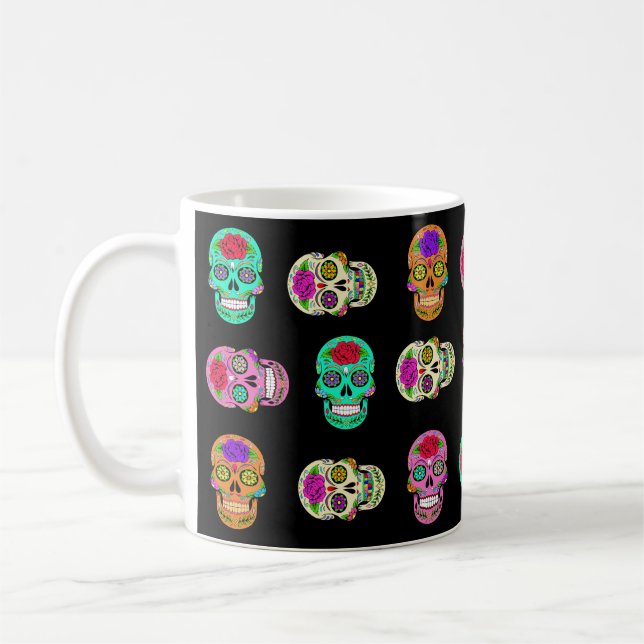 Socker Skallar  Kaffemugg (Vänster)