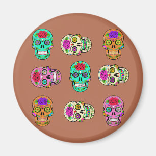 Socker Skallar Magnet