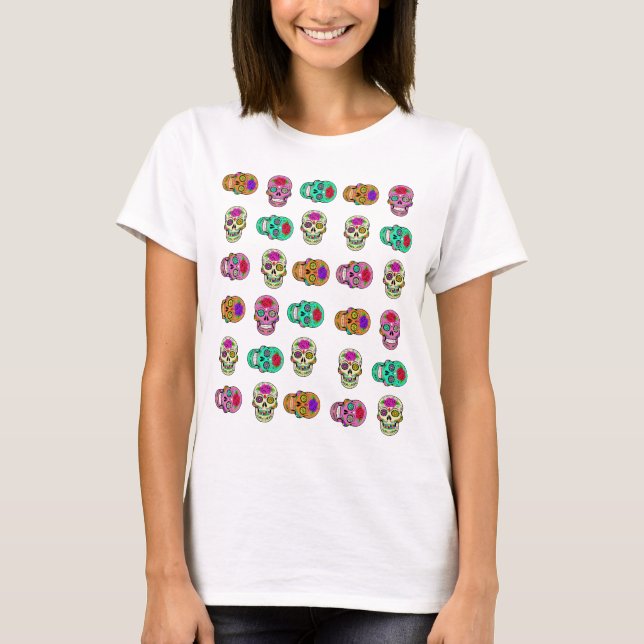 Socker Skallar T-Shirt (Framsida)