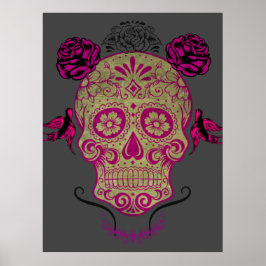 Socker Skalle 1.0 Poster