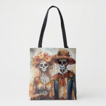 Socker Skalle Älskare Dia de los Muertos