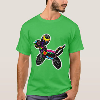 Socker Skalle Ballong Hundar T Shirt