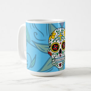 Socker Skalle Cinco De Mayo Färgrik Mugg