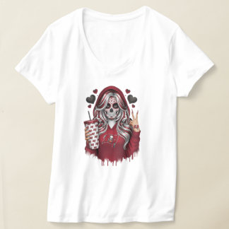 Socker Skalle Gatdrottning 🔥 T Shirt