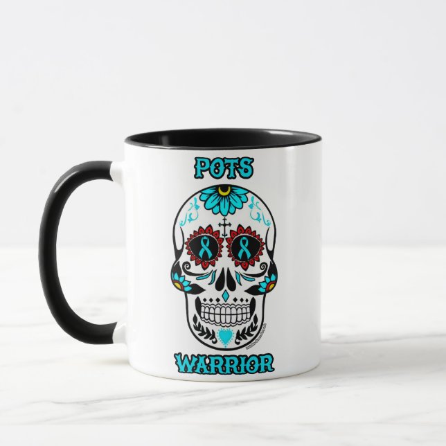 Socker Skalle/Krigare...POTS Mugg (Vänster)