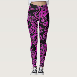 Socker Skalle Leggings