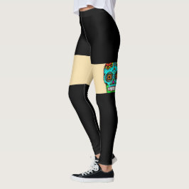 Socker Skalle Leggings