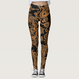 Socker Skalle Leggings