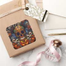Socker Skalle Pumpa Fiesta, Calavera